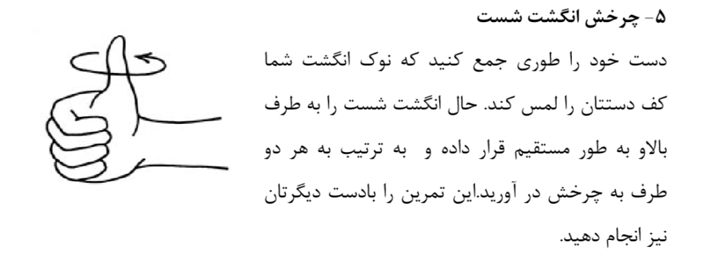 ورزش تمرین فیزیوتراپی کاردرمانی برای قوی شدن تقویت نفس هوازی پارکینسون راه رفتن يخ زدن و لرزش دست افتادن سقوط دست مچ